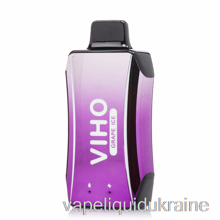 Vape Liquid Ukraine VIHO Turbo 10000 Disposable Grape Ice